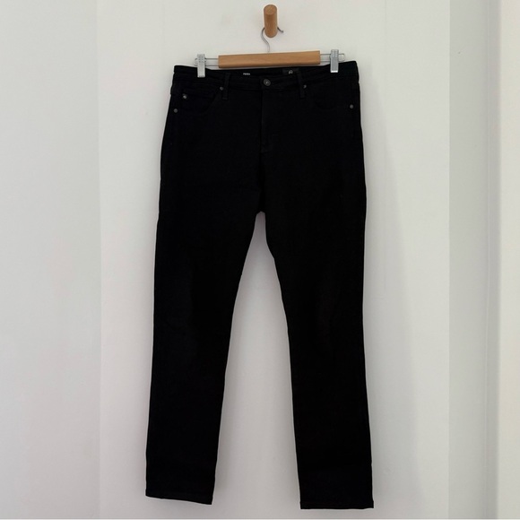 AG Jeans black Prima cigarette leg slim pants - size 30 - Picture 9 of 13